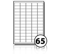 50 Sheets OFA Quality Matt White Mini Address Labels 38.1 x 21.2 mm, 65 per A4 sheet 50 A4 Sheets 3250 labels (L7651 Avery TM Compatible)