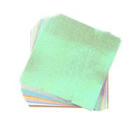 50 Sheets Single-sided Glittering Origami Paper Mixed Shining Color Square Folding Papers Scrapbooking Decor