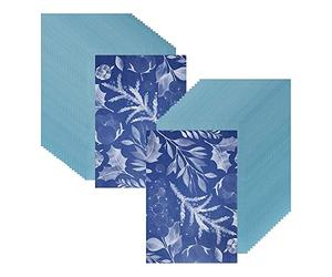 50 Sheets Sunprint Paper Kit White Blues Paper High Sensitivity Paper DIY Printing Paper(A4/8.27 x 11.69 Inches)