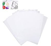 50 Sheets Tracing Paper, a4 Graphite Paper Carbon Paper for Tracing, Design, Graphic, Scrapbooking (Transparent)