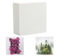 50 Sheets Watercolor Paper Square, 300g Cotton Watercolor Paper Suitable for Artists, Adults,Students Painting Acrylic,Crayon, Colored Pencil and Ink (Square 4.7 in)