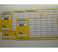 50 SPACE FOOTBALL TEAMS THEMED SCRATCH CARDS SET OF 25 EASY WAY TO RAISE £625