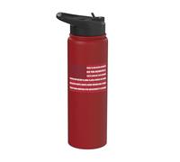 50 States USA Flag Stainless Steel Insulated Water Bottle