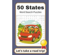 50 States Word Search Puzzles: A Fun Word Search Adventure Through All 50 States | Word Search Puzzle with Easy to Read Print | 6x9 inches | Great ... classrooms, homeschool, and screen-free fun.
