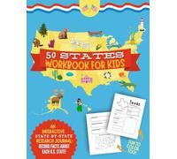 50 States Workbook for Kids: Fun US State Research Workbook to Learn the 50 States and Capitals (US State Workbook with Maps, United States Workbook ... Book for Kids) (50 States Book for Kids)