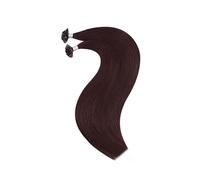 50 Strands U Tip Hair Extensions Real Remy Hair Nail Tips Real Human Hair Hair Extensions For Women Easy To Use(99J,14inches)