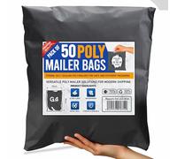 50 Strong 13" X 19" Polythene Mailing Postal Bags Plastic Material Mailing Or Posting Parecels Bag for Postages Strong Self Seal
