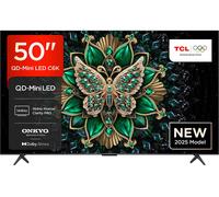 TCL 50C6K-UK 50 inch QD-Mini LED 4K Ultra HD HDR Smart TV