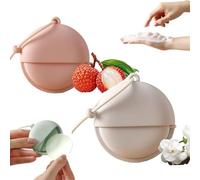 50 Tablets Paper Soap Sheets for Travel, Portable Hand Washing Soap Sheets with Rotatable Round Case, Dissolvable Mini Travel Hand Soaps, Pocket-Sized Disposable Soaps Paper for Camping (#AB)