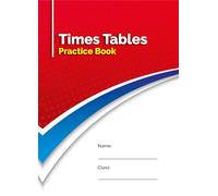 50 Times Tables Practice Record Book Multiplication Maths Childrens Pupils School Literacy Diary Log Teachers A5 Primary Teaching Services