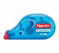50 Tipp-Ex Pocket Mouse Correction Tape Roller 4.2mmx10m White 5 Packs of 10