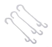 50 to 100 Pieces Plastic J Hooks for Tomato and Climbing Plant Support, Clips Designed to Prevent Broken Branches and Falling Fruit (50pcs)