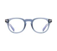 TOM FORD FT5629-B 090 Man Optical frames Acetate Blue Round Normal