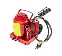 50 Ton Air Hydraulic Bottle Jack Reach 43cm Height Max 220PSI Pressure Car Repair Tool Lifting Vehicles Heavy-Duty Machine Machinery, Bridges