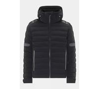 50 Toni Sailer Sports Mens Gideon Faux Leather Jacket Black Size 40"