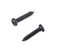 50 Tuning Pegs for Electric and Acoustic Guitar, Bass, Ukulele, Banjo Includes Machine Head Screws (black)
