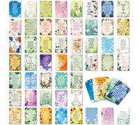 50 Unique Employee Appreciation Gifts Cards for Employees Coworkers Teachers Boss, Kindness Thank You Notes with 50 Designs, Portable 2.5x3.5 Inch Wellbeing Gifts for Workplace