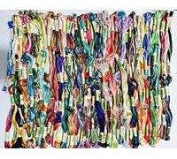 50 Variegated Art Silk/Rayon Stranded Embroidery Skeins Oasis