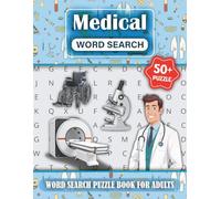 +50 Word Search Puzzle Book for Adults - Medical Word Search