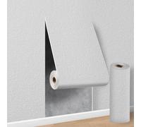 50 x 1000cm=54 sq.ft White Self Adhesive Thermal Wallpaper,Peel and Stick Wall Panels ,3mm Thick Waterproof Insulating Wall paper for Kitchen,Living Room,Bedroom,Thermal Wallpaper for Cold Walls,3Roll
