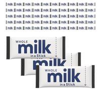 50 x 10ml UHT Whole Milk Sachets - Single-Serve Sticks - Long-Life, Individually Wrapped Portions for Tea, Coffee, Travel, Catering, Hotels & Office Use