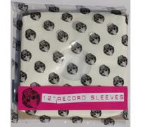 50 x 12" inch Vinyl Record Album LP Poly Lined White Paper Inner Sleeves