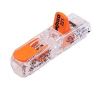 50 x 221-2411 WAGO Inline Lever Splicing Connectors 32A 450V