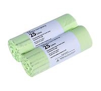 50 x 25 Litre Caddy Company Compostable Kerbside Caddy Bags - 2 rolls - EN13432 25L Food Waste Liners