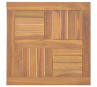 (50 x 50 x 2.5 cm) vidaXL Table Top Replacement Table Top Coffee Dining Table Top Solid Wood Teak