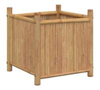 vidaXL Planter 50x50x50 cm Bamboo, Brown