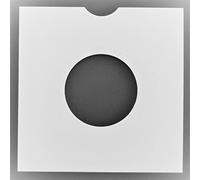 50 x 7" White Record Vinyl Card Sleeves (White)