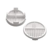 50 x 70mm White Plastic Round Soffit Air Vents / Upvc Push Fit Eaves Disc / Fascia