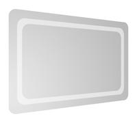 LED Bathroom Mirror Washroom Wall-mounted Light up Mirror Multi Sizes vidaXL