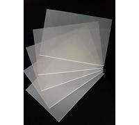50 x A4 (210 x 297 mm) Genuine Mylar sheets 190 micron reusable hobby craft stencils