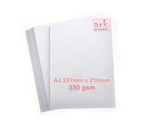 50 x A4 350gsm Premium Thick White Printer Craft Card (1)