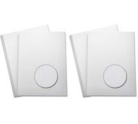 50 x A4 Hammered Card 250gsm Excellent for Cards, Scrapbook,Wedding Stationery by arkCRAFT (White) (Pack of 2)