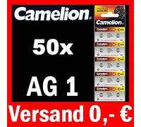 50 x AG1 164 LR60 Button Cell 364 GP64 A Camelion Watch Button Battery