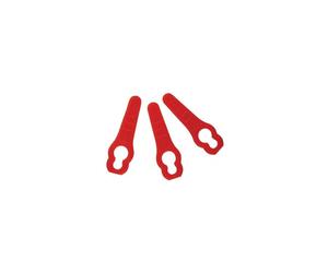50 x ALM MOWER PLASTIC BLADES GP295 suitable for Powerbase Qualcast and Challende lawnmowers see description for specific models