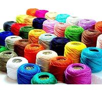 50 x Anchor Pearl Cotton Balls. Size 8 (85 Meters Each) Great New Value Pack
