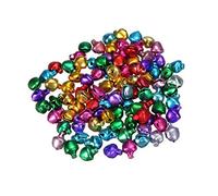 50 x ASSORTED 6mm Extra Small Tiny Metal Jingle Bells Cards Crafts Charms