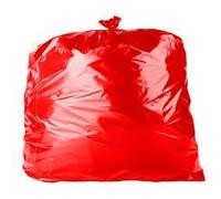 50 x Bin Bags 39" RED 18" x 29" x 39" (140g) (Free P&P on all products)