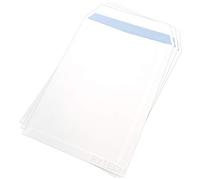 50 x C4 Plain White Envelopes 90GSM 324mm x 229mm A4 Business Self Seal Opaque Office Home Pack