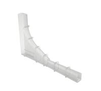 50 x Clear Brick Tunnel Weep Vents Invisible Cavity Wall Water Outlet
