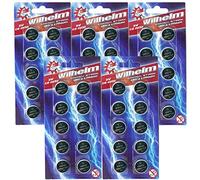 50 x CR2032 CR2032 Wilhelm CR2032 High Performance Lithium Coin Cell Batteries
