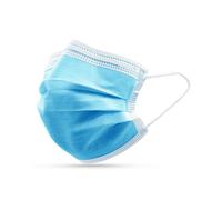 50 x Disposable 3 Layer Face Masks, 3-Ply Face Mask
