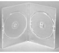 50 x Double Clear Amaray DVD Replacement Cases