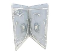 50 x AMARAY VORTEX Eco-Lite Double 3D Clear 2-disc Blu-ray cases in Dragon Trading Packaging