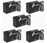 50 X DURACELL AA PROCELL LR6 BATTERIES REPLACES INDUSTRIAL ALKALINE 1.5V MN1500