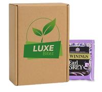 50 x Earl Grey Black Tea Individually Wrapped Tea Sachets Envelopes | Compatible For Twinings By Luxe Bitez