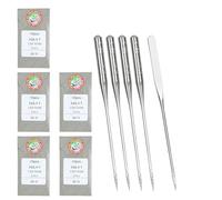 50 x Embroidery Sewing Needles for Brother Machine Needles Size 65/9 130/705H HAx1 Sewing Needles Machine for Brother Sewing Machine